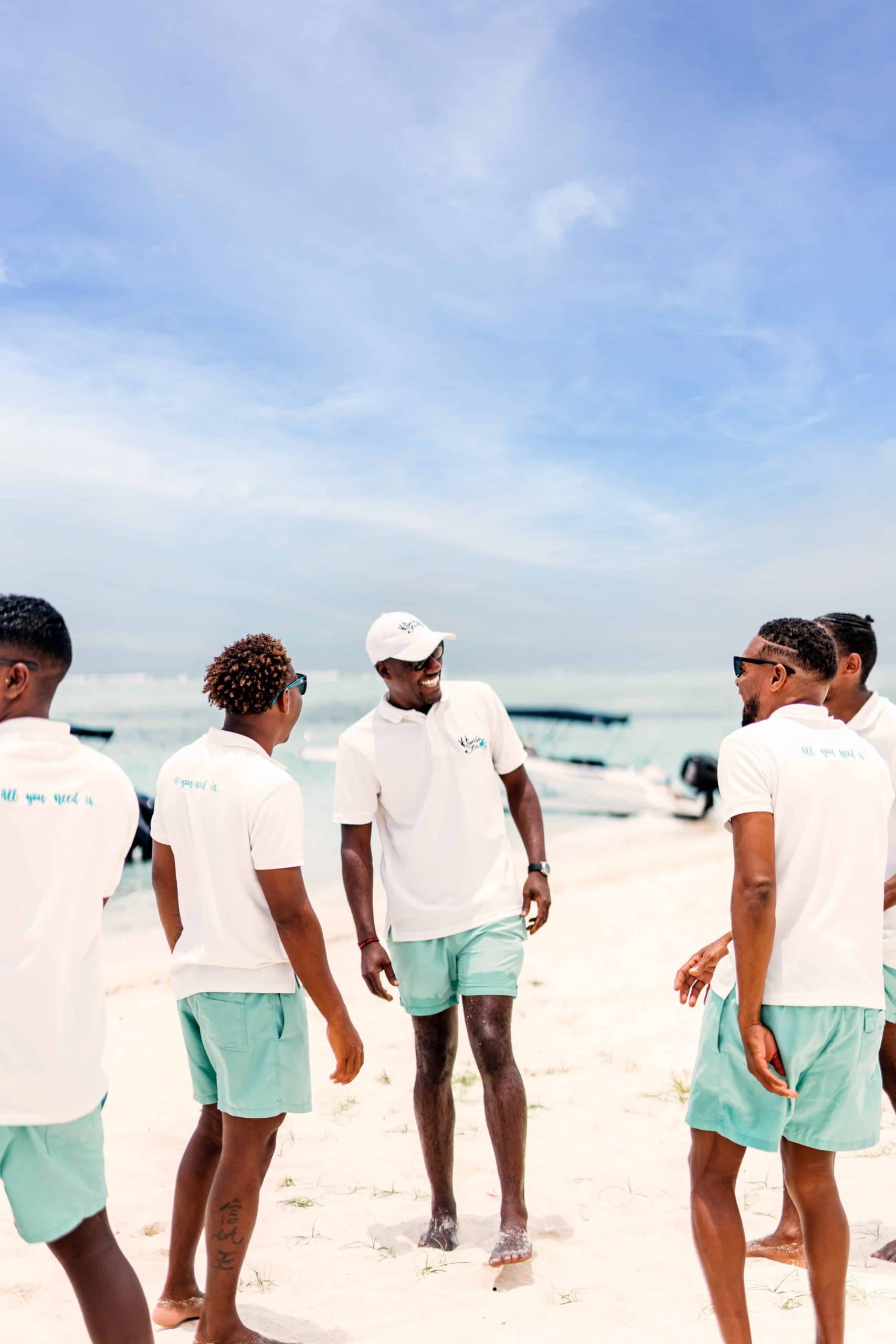 L'équipe Vitamin Sea Mauritius